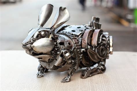 Rabbit Made of Metal 